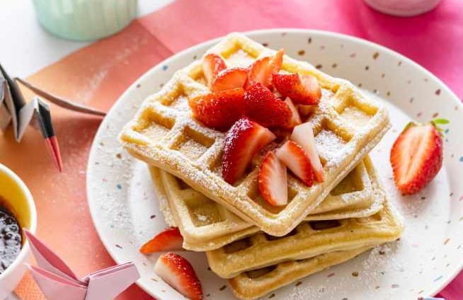 Foto de Waffle with Berries